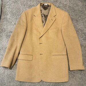 Andrew Fezza Camel Hair Blazer